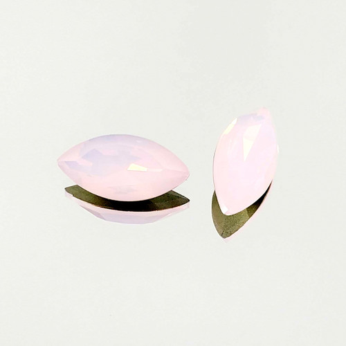 Crystal Navette Stone 18x9mm Rose Water Opal