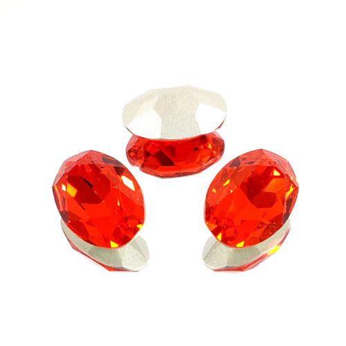 Crystal fancy stone 18x13mm Lt Siam Crystal fancy stone 18x13mm Lt Siam