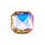 Crystal fancy stone square octagon 23mm Paradise Shine