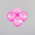 Crystal Round Stone Rivoli 14mm Hot Pink Aurora