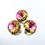 Crystal Round Stone 16mm Rivoli Vitrail Rose