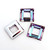 Crystal square link Vitrail Lt 20mm