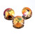 Crystal Rivoli 18mm Golden Sun
