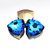 Crystal fancy stone Trilliant Triangle 24mm Bermuda Blue