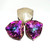 Crystal fancy stone Trilliant Triangle 24x24mm Heliotrope