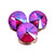 Crystal Rivoli 20mm Lt Siam Moonlight