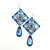 Talisman Earrings kit, Bermuda Blue.