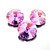 Crystal Rivoli 20mm Violet Cognac