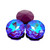 Crystal fancy stone 27mm Chaton Ultra AB Burgundy