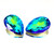 Crystal fancy stone pear-shape 30x20mm Sphinx