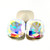 Crystal fancy stone cushion 18mm Crystal AB