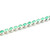 ss8 cupchain Pacific Opal in silver plated setting