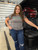 Women's Angry Farmer Products V Neck T Shirt