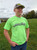 Angry Farmer Green cotton T