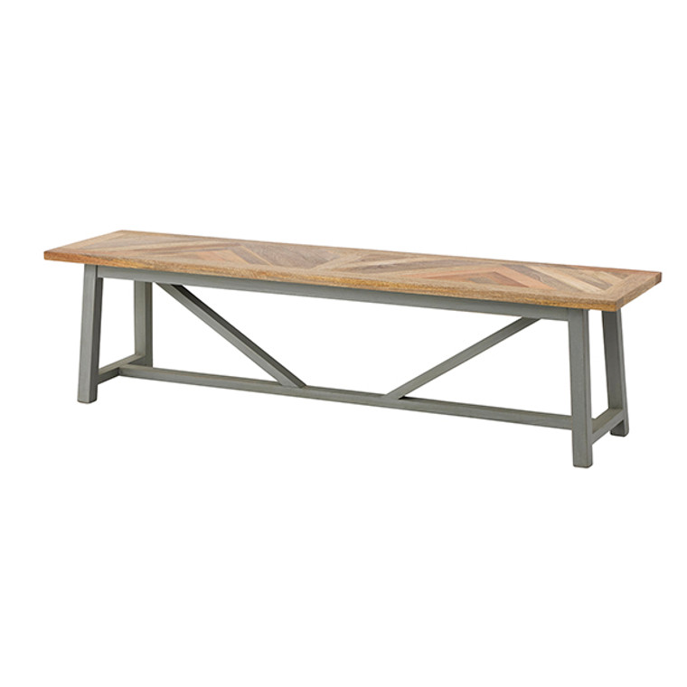 Nordic Grey Collection Dining Bench