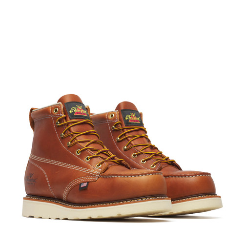 American Heritage – 6″ Tobacco Safety Toe – Moc Toe MAXWear Wedge™