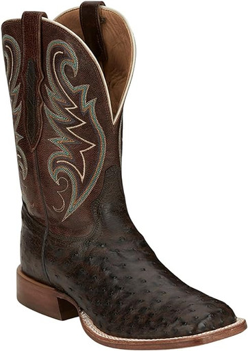 Tony Lama Men's Sienna Exotic Full Quill Ostrich Western Boot