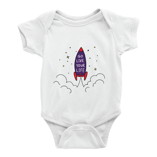 Go Live Your Life (White Onesie) Go Live Your Life (White Onesie)