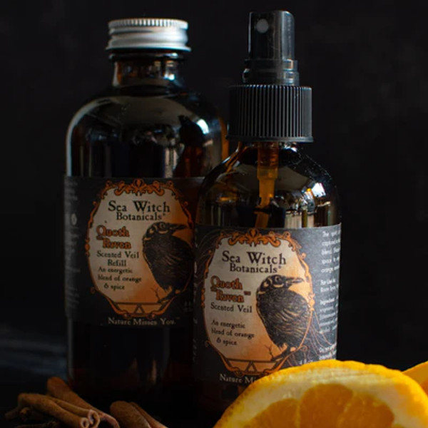 Quoth the Raven- Sea Witch Natural Perfume Spray