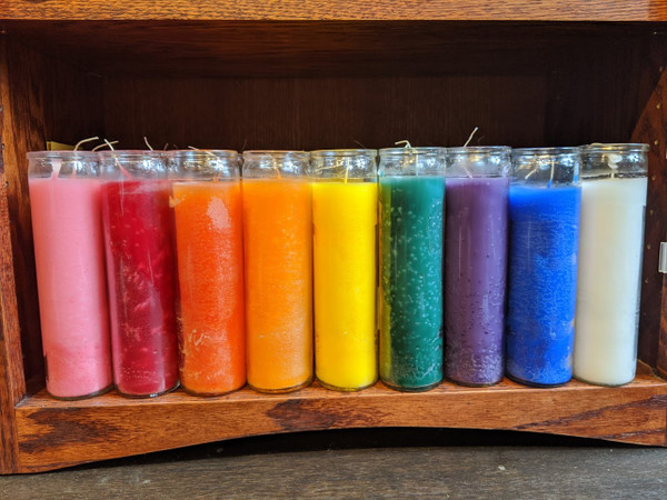 7-Day Candles  (Sold for in-store pick up only!!!)