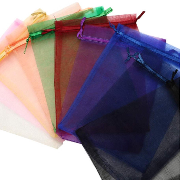 Organza Stone Bags