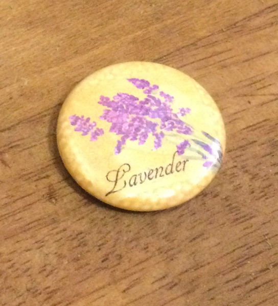 Lavender Button