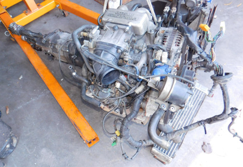 1989-1991 RX-7 non-turbo Engine/Transmission ***CORE, LOW COMPRESSION***LOCAL PICK-UP ONLY***