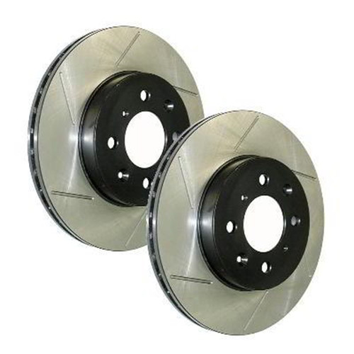 RX8 StopTech SportStop Slotted FRONT Brake Rotors (SPORT Suspension)