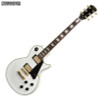 White | J&D Luthiers LP Custom Style Electric Guitar White | J&D Luthiers LP Custom Style Electric Guitar