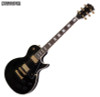 Black | J&D Luthiers LP Custom Style Electric Guitar Black | J&D Luthiers LP Custom Style Electric Guitar