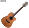 Timberidge '4 Series' 12-String Small Body Acoustic / Electric Guitar