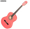 Hot Pink | Martinez 'Slim Jim' MC-SJ Classical Guitar