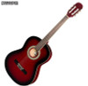 Wine Red | Martinez 'Slim Jim' MC-SJ Classical Guitar