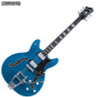 Cloudy Seas | Hagstrom 'Tremar Viking Deluxe' Semi-Hollow Electric Guitar Cloudy Seas | Hagstrom 'Tremar Viking Deluxe' Semi-Hollow Electric Guitar