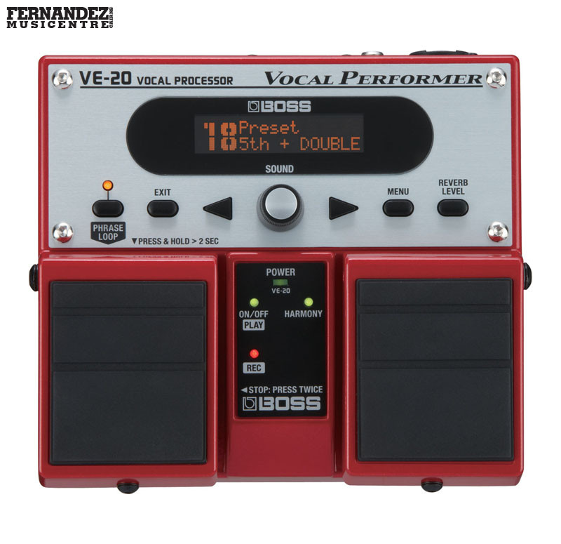 ギター BOSS VE-20 vocal processor BOSS VE-20 Vocal Performer Effects Pedal