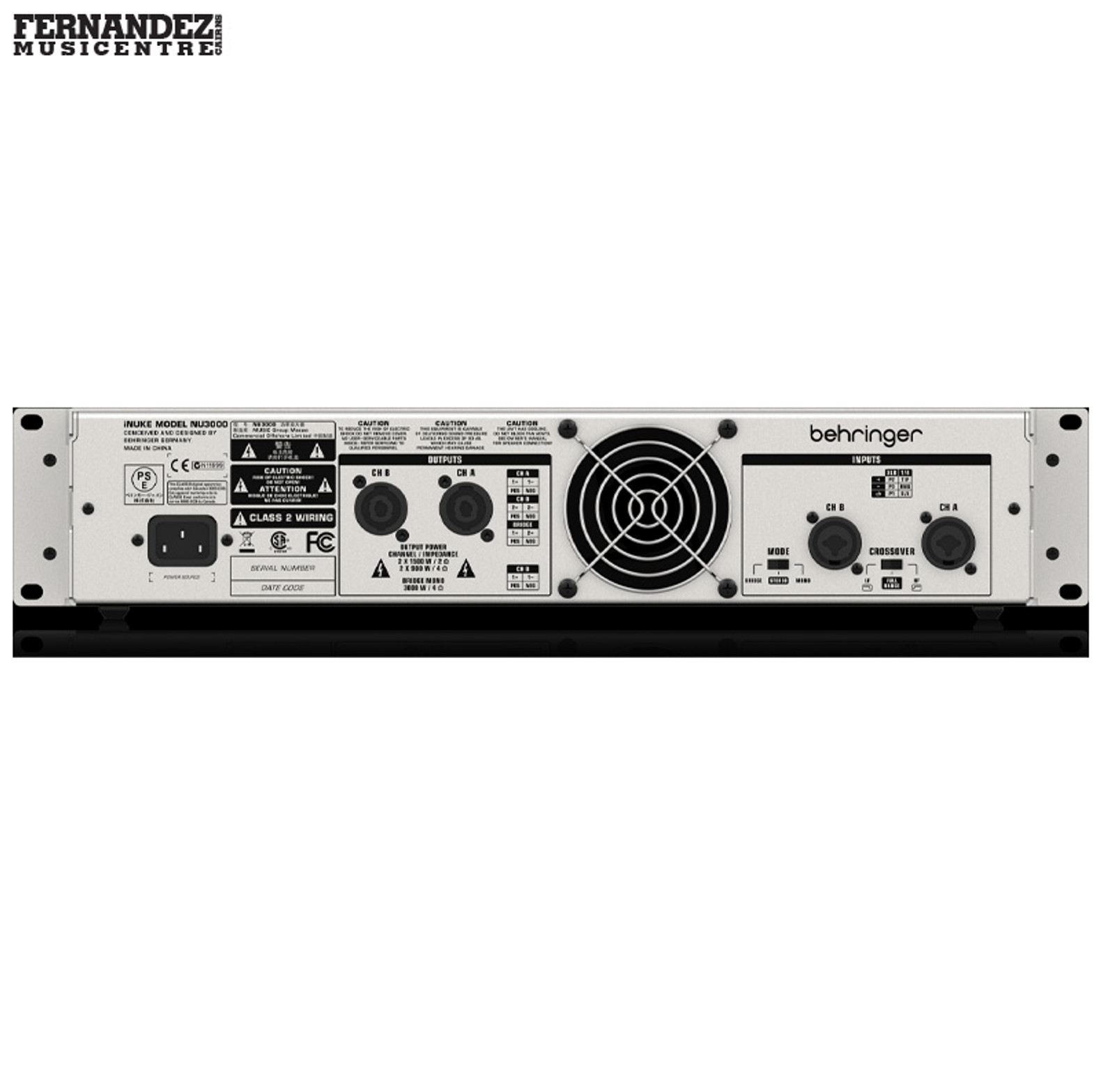 behringer inuke nu3000 bridged mode