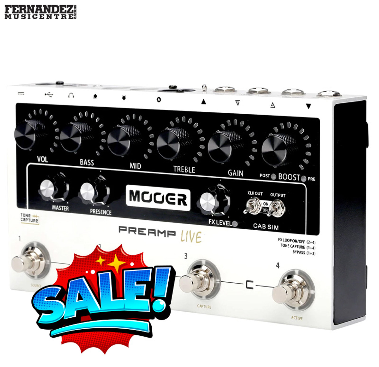 MOOER Preamp Live キャプチャー済み