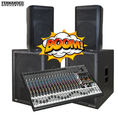 Peavey / Behringer 4000 Watt PA Pack