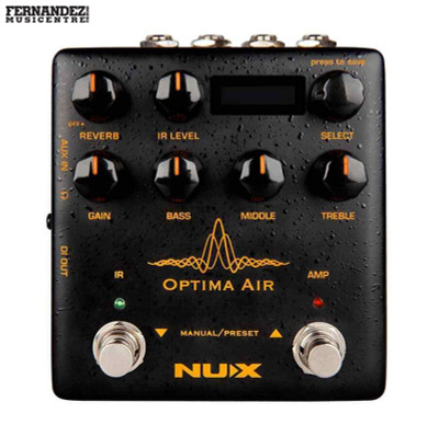 NU-X Verdugo Series Optima Air Acoustic Simulator & IR Loader Pedal