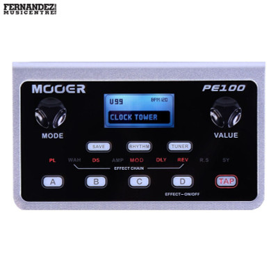 Mooer 'PE100' Portable Guitar Multi Effects Processor