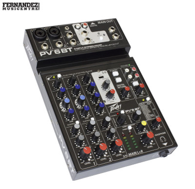 PV-6BT | Peavey | 6 channel mixer | front
