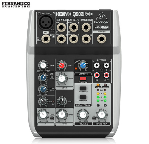 Behringer XENYX Q502USB Mixer Behringer XENYX Q502USB Mixer
