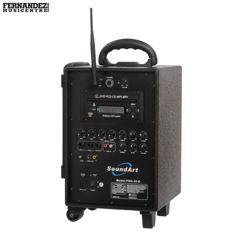 SoundArt PWA50D Wireless Rechargeable PA System SoundArt PWA50D Wireless Rechargeable PA System