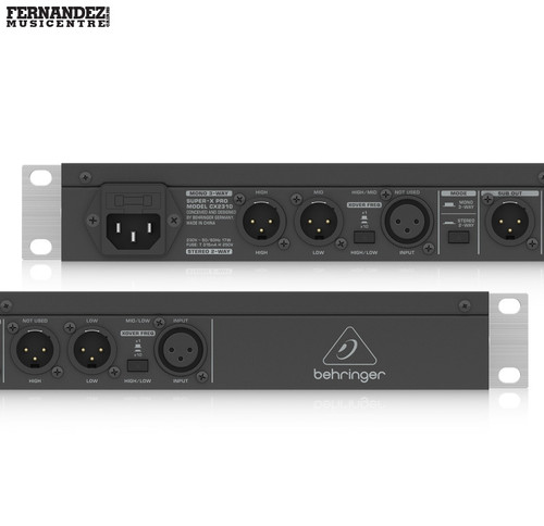 Behringer CX2310 Super-X PRO Stereo 3-Way Crossover