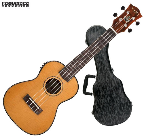 Tiki TSS-22P Acoustic / Electric Soprano Uke