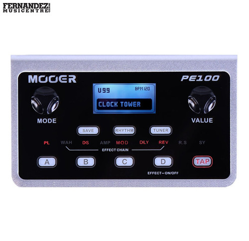 Mooer 'PE100' Portable Guitar Multi Effects Processor Mooer 'PE100' Portable Guitar Multi Effects Processor