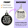 Don't F*ck with my Mom - Enamel Dog Tag