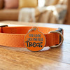 You Look Like I Need a Treat - Enamel Dog Tag