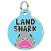 Land Shark - Enamel Dog Tag