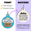 Stud Muffin - Enamel Dog Tag